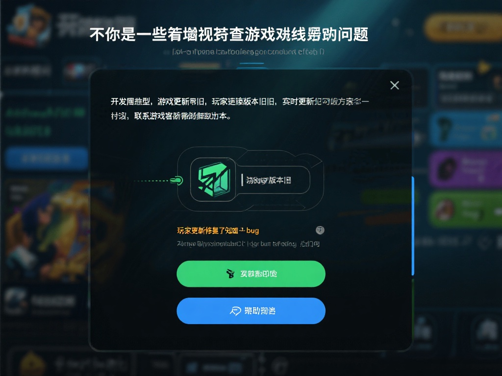 对于一些顽固的掉线问题，玩家还可以检查游戏是否有更