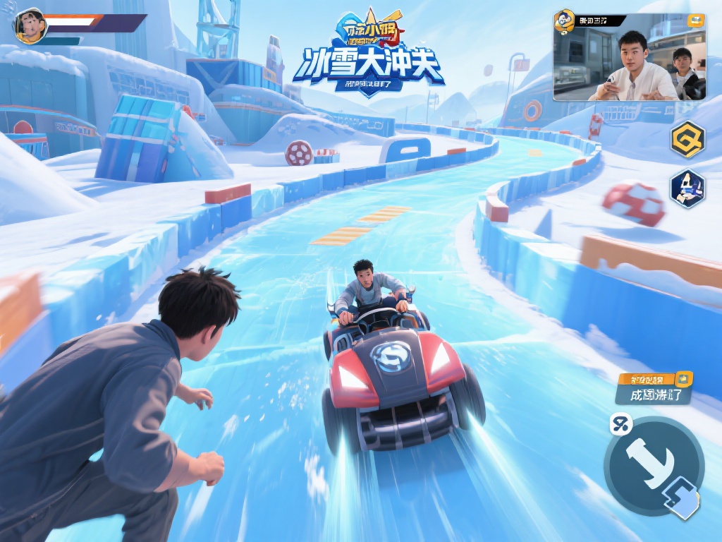 pg电子游戏冰雪大冲关带你挑战冰雪极限 (pg电子游戏冰雪大冲关,挑战冰雪极限勇闯巅峰!) 以玩家小李的经历为例,他最初接触这款游戏时,总是卡